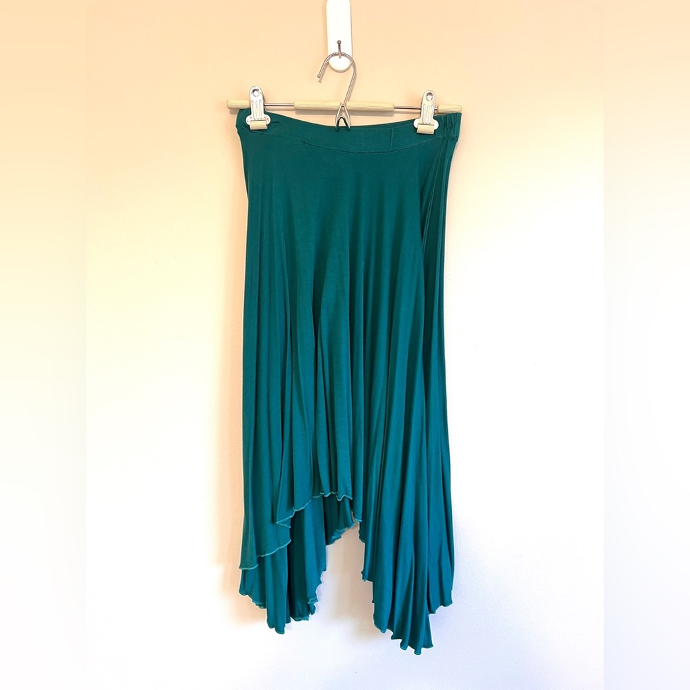 Handkerchief Green Skirt- size Small